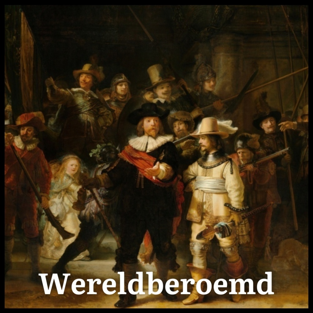 Wereldberoemd subcategorie - Rembrandt van Rijn