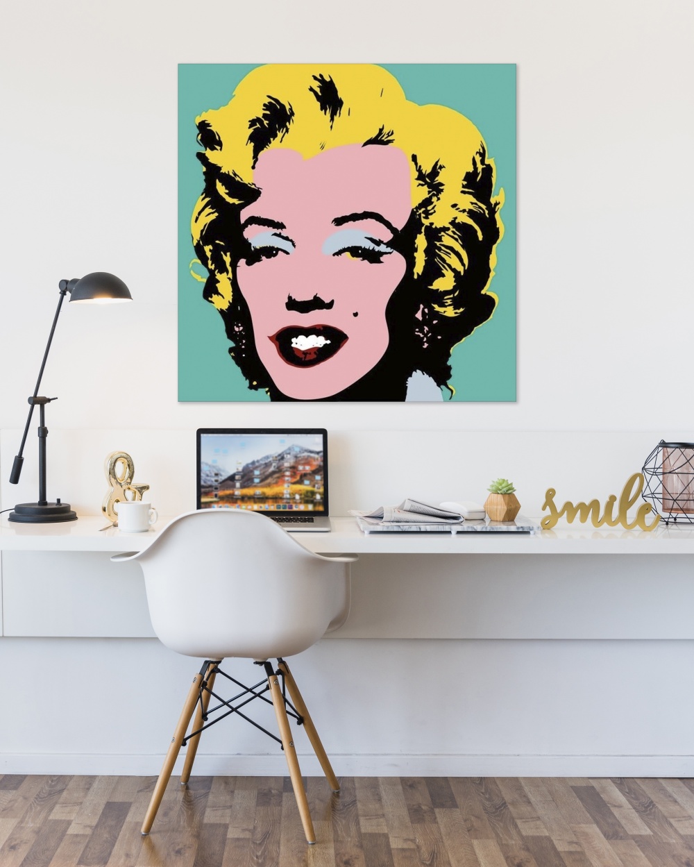 Marilyn Monroe popart schilderij 