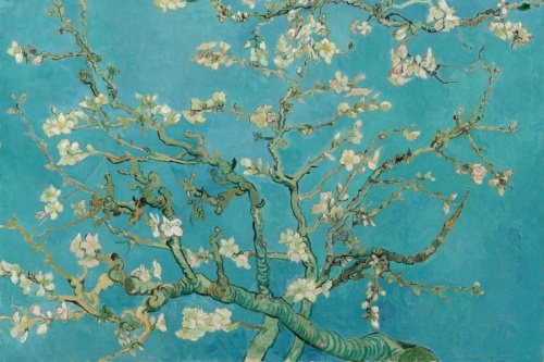 Irissen in gele vaas - Vincent van Gogh