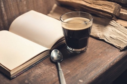 A cup of coffee 