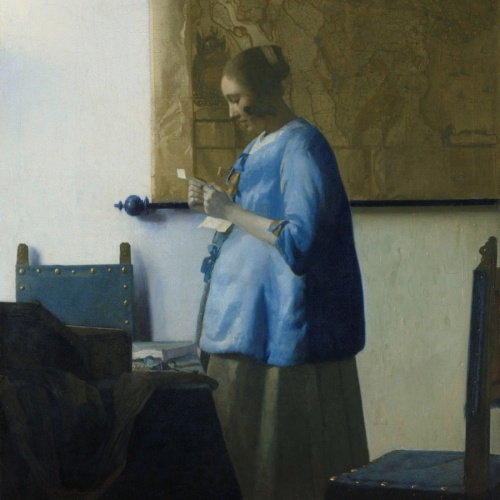 Brieflezende vrouw - Johannes Vermeer