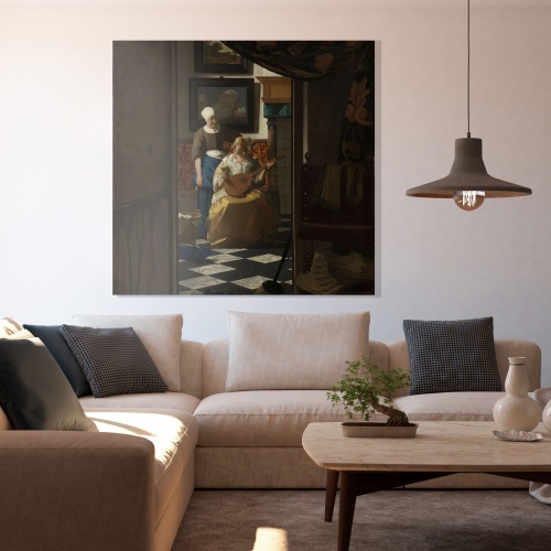 De liefdesbrief - Johannes Vermeer