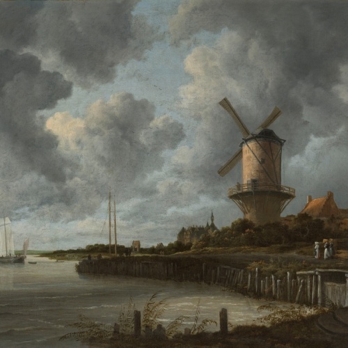De molen bij wijk bij Duurstede - Jacob van Ruisdael 