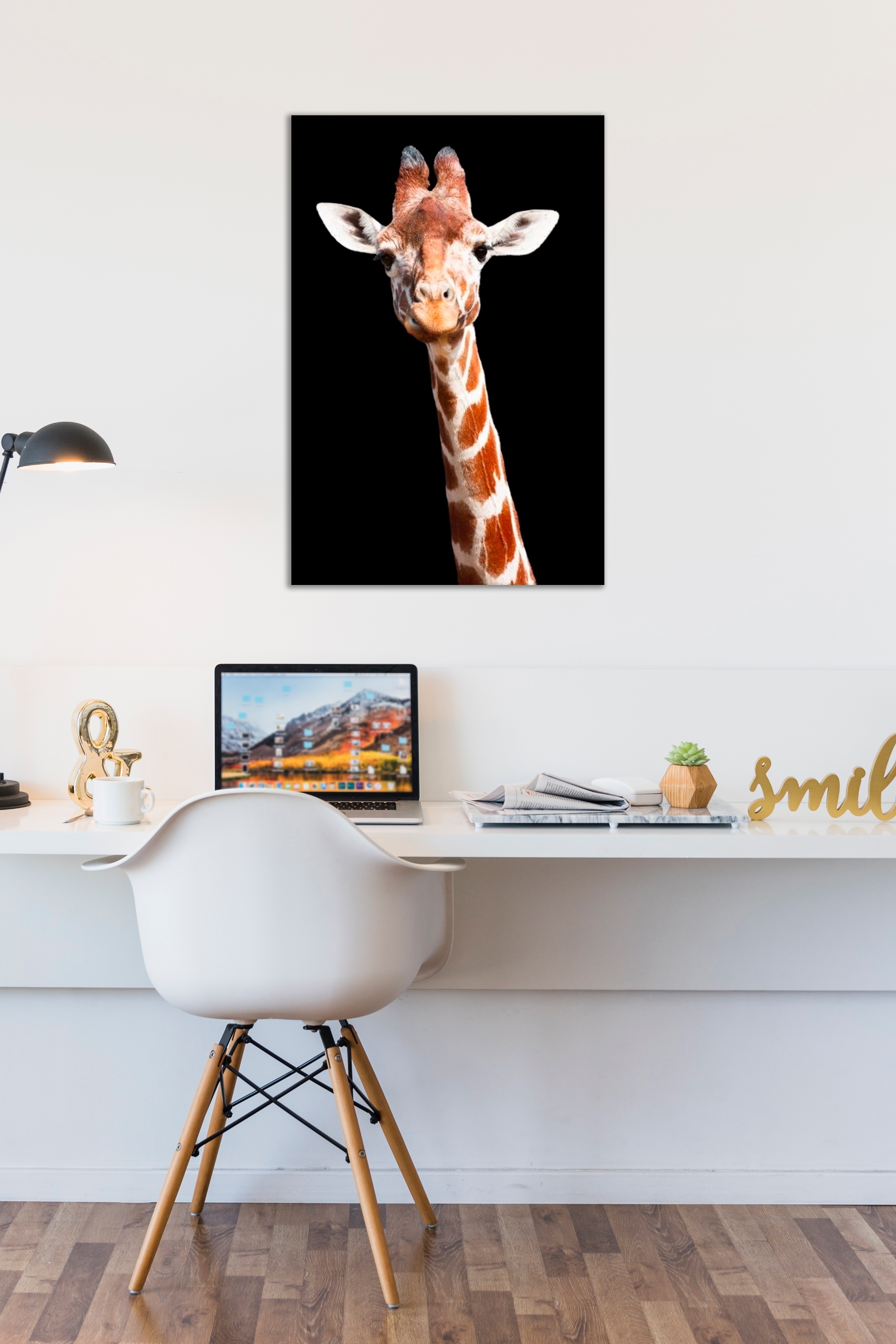 Giraffe portrait 2