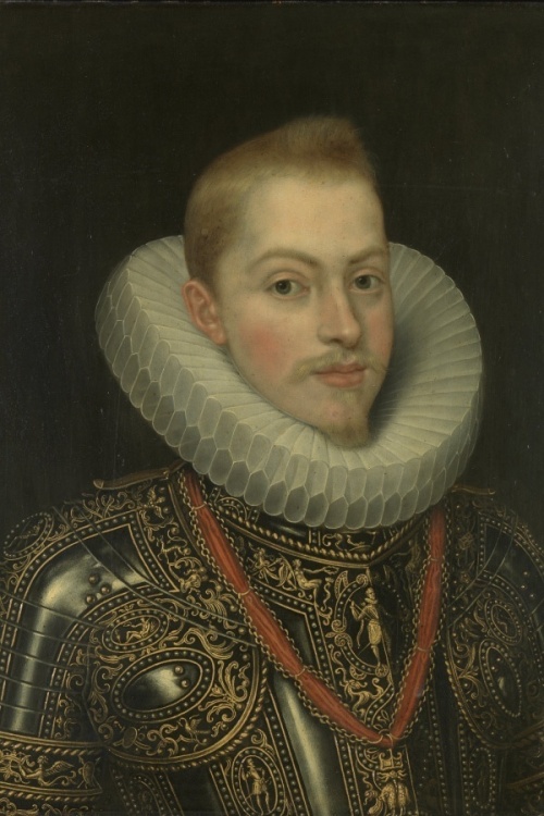 Filips III, koning van Spanje - Frans Pourbus Atelier