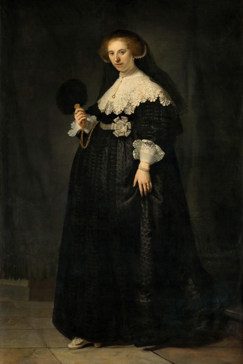 Portret van Oopjen Coppit - Rembrandt van Rijn