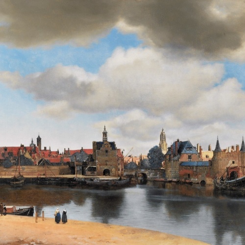 Gezicht op Delft - Johannes Vermeer