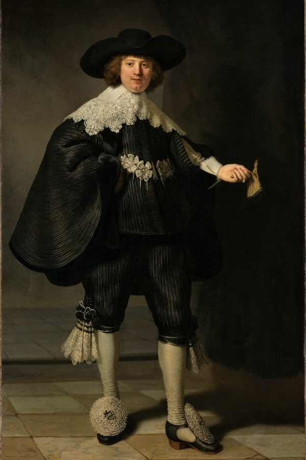 Portret van Marten Soolmans - Rembrandt van Rijn
