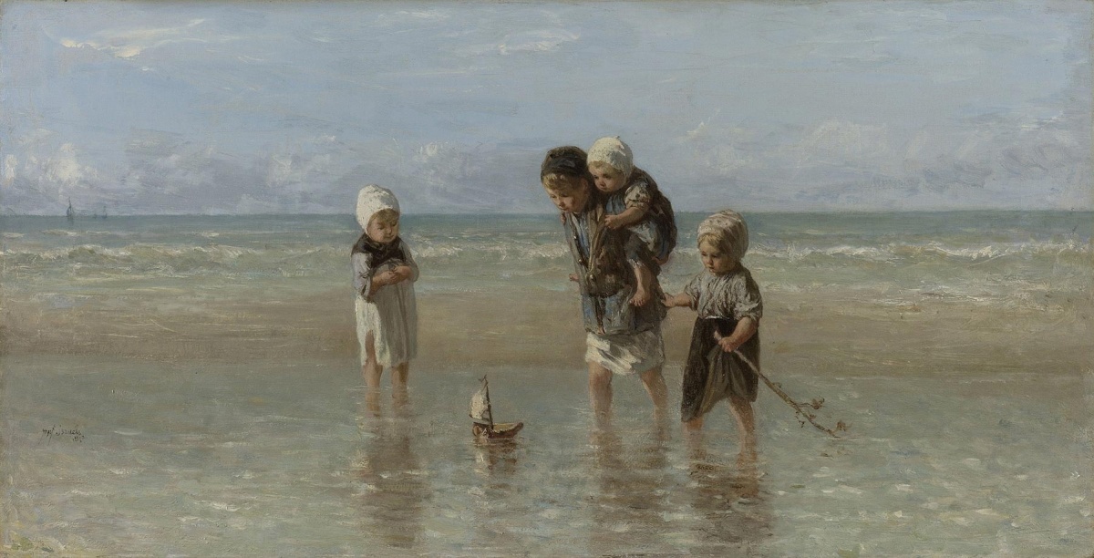Kinderen der zee - Jozef Israels special oud