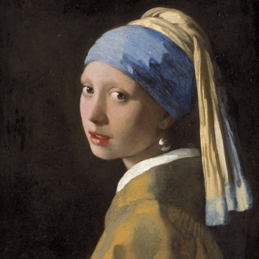 Meisje met de parel - Johannes Vermeer 1