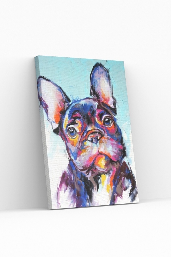 French Bulldog Painting 2