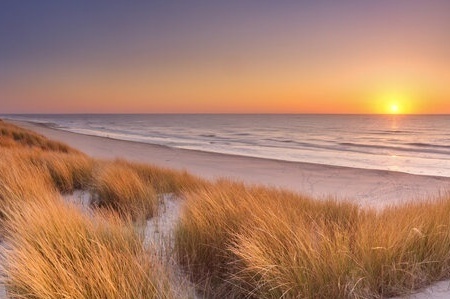 Dagafsluiting aan de Waddenkust (liggend) 