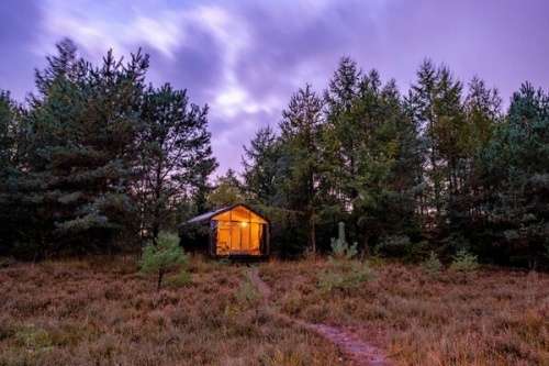 Idyllisch Huisje in de Drentse Aa (liggend) 