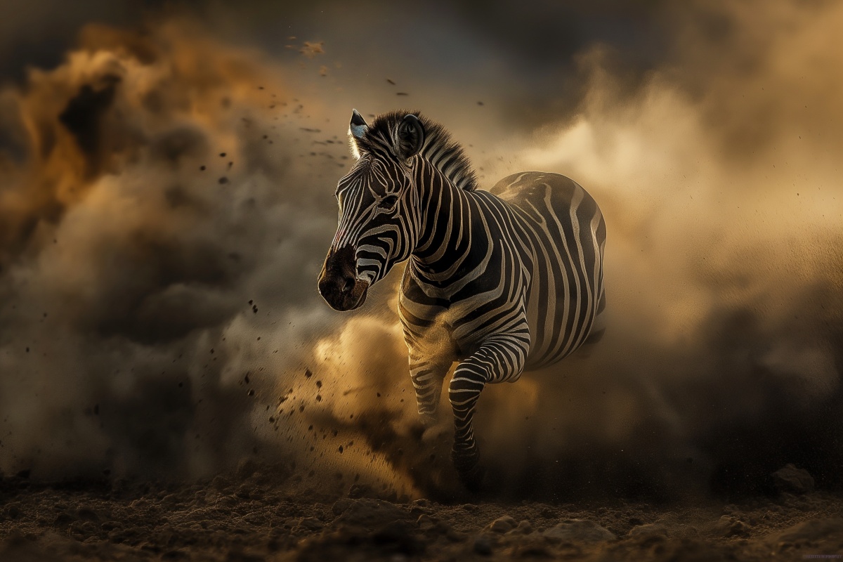 Zebra on the Run