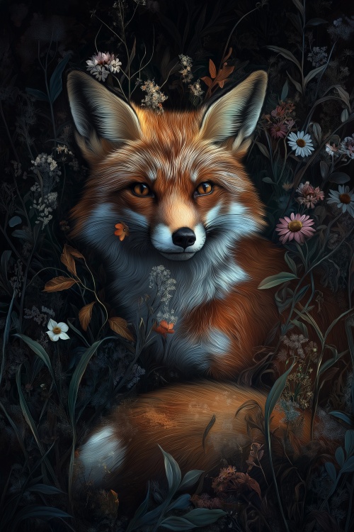 Flower Fox