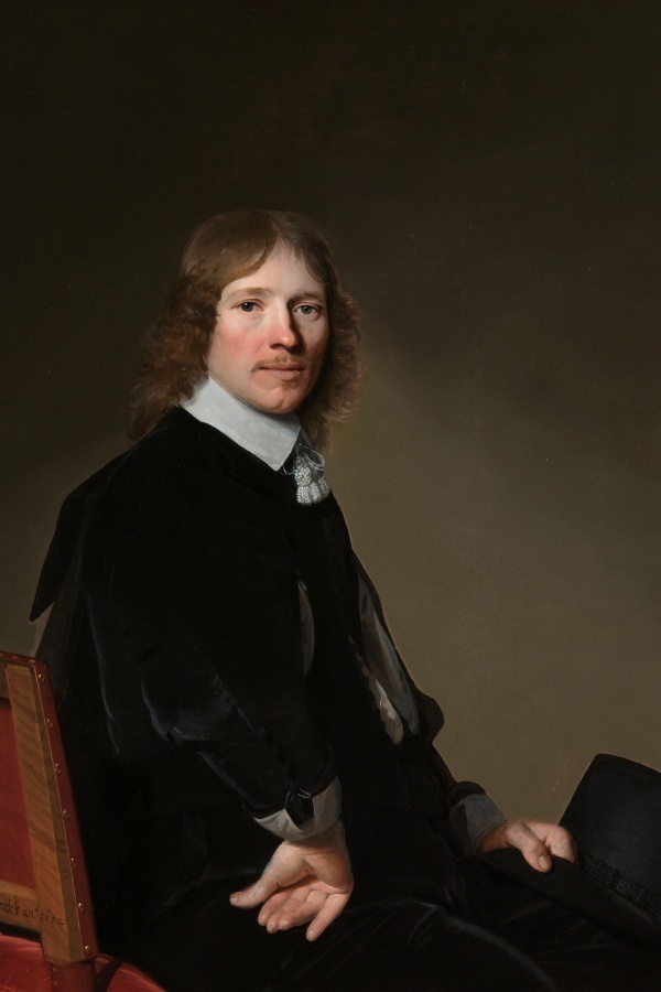 Portret van Eduard Wallis - Johannes Cornelisz Verspronck 1