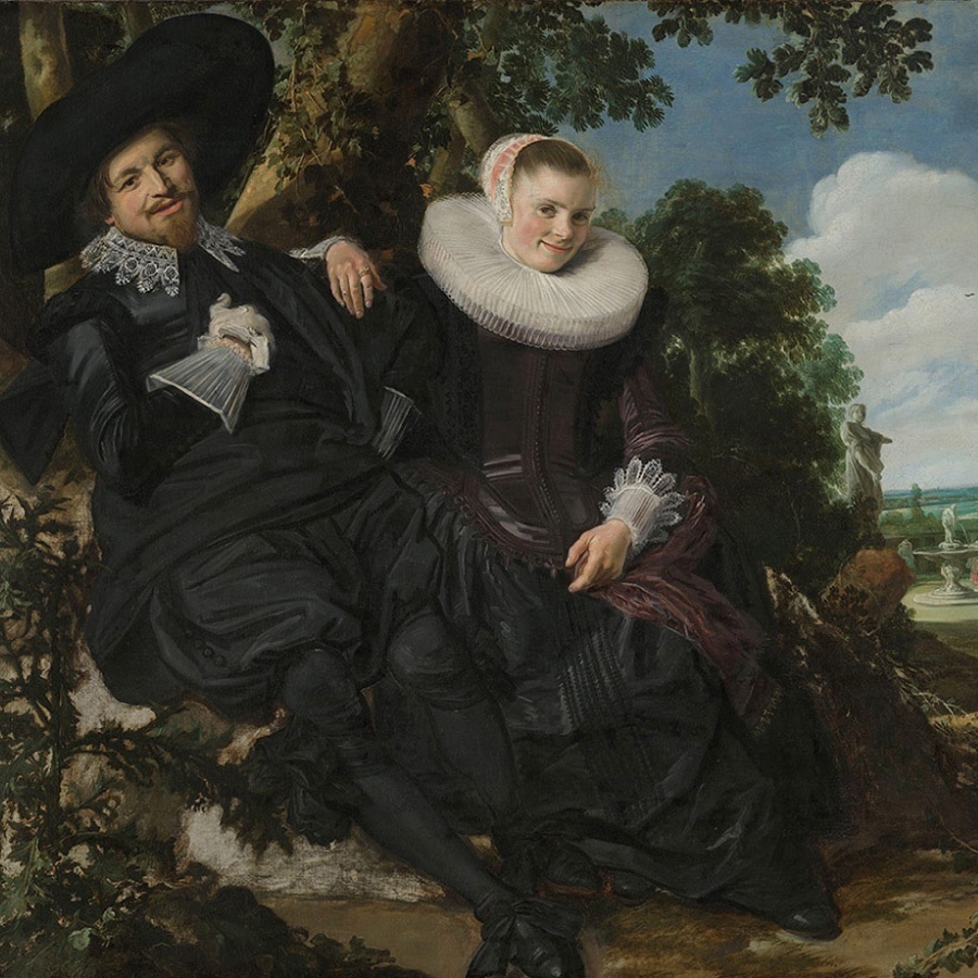Portret van een stel - Frans Hals 1