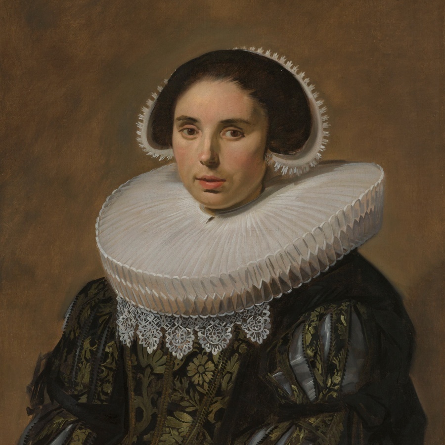 Hoofdafbeelding Portret van een vrouw - Frans Hals