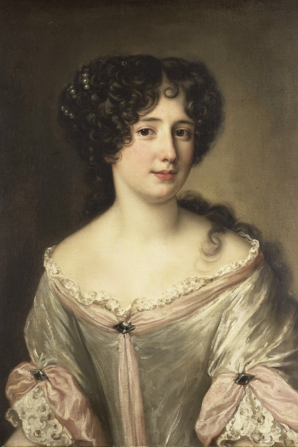 Portret van Maria Mancini, hertogin van Bouillon Schilder - Ferdinand Voet 1