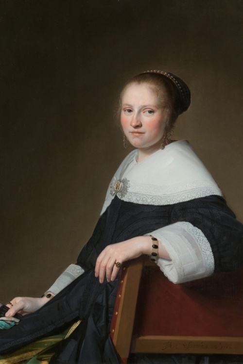 Portret van Maria van Strijp - Johannes Cornelisz Verspronck