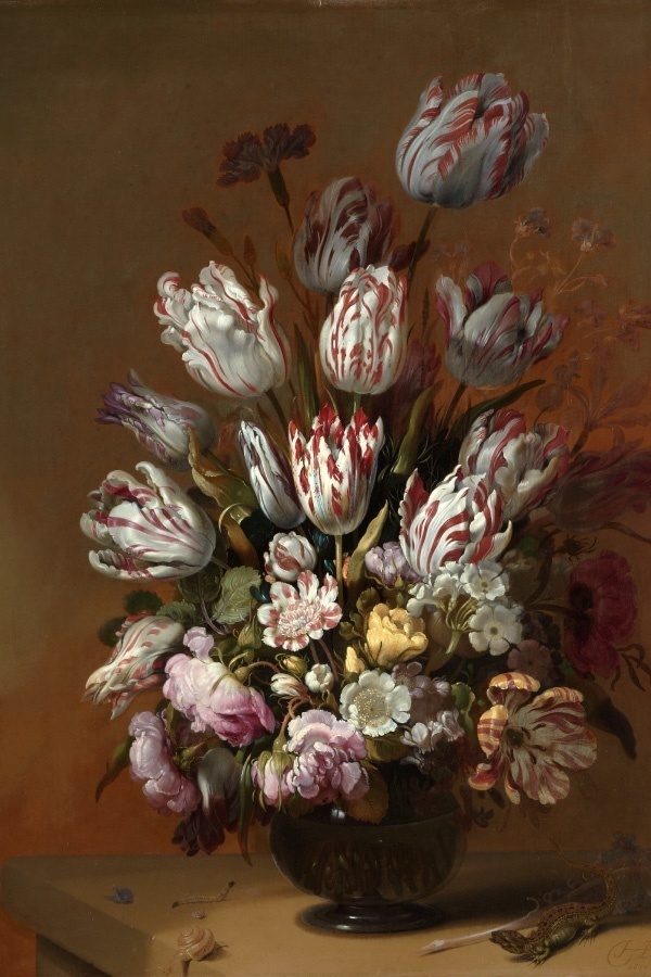 Stilleven met bloemen - Hans Bollongier 